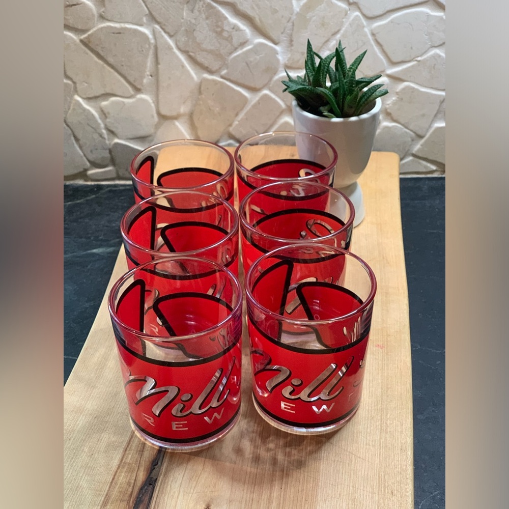 MILL ST. BREWERY | Set of 6 | 5 oz Promotional Glasses